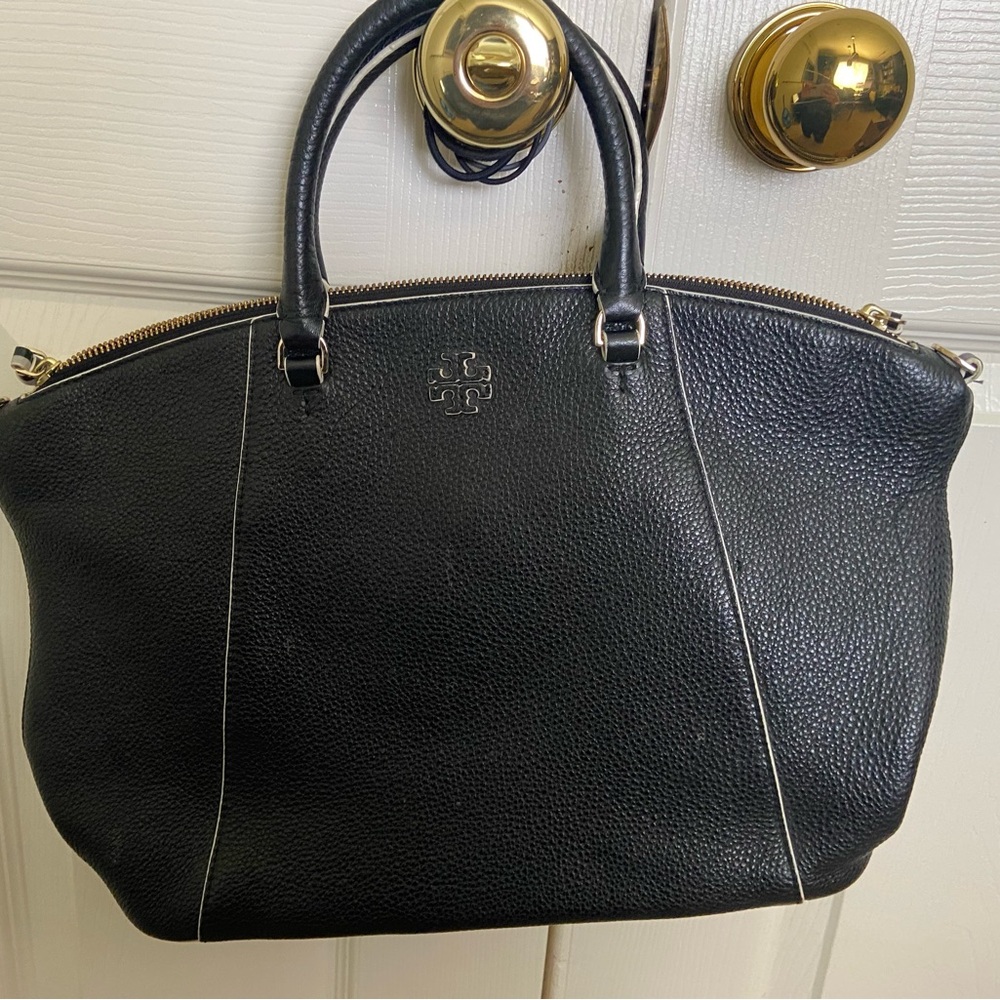 Tory Burch Black Leather Women's Bag